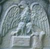 Polish eagle used as a symbol on the gravestone